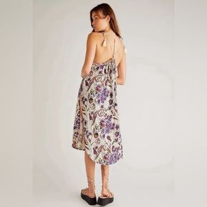 NWOT Free People Garden Party Floral Print Maxi Size Medium